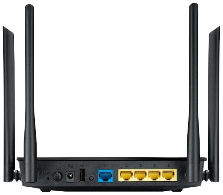 Фотография Маршрутизатор ASUS RT-AC1200 V2 AC1200 MIMO (90IG0550-BM3400)