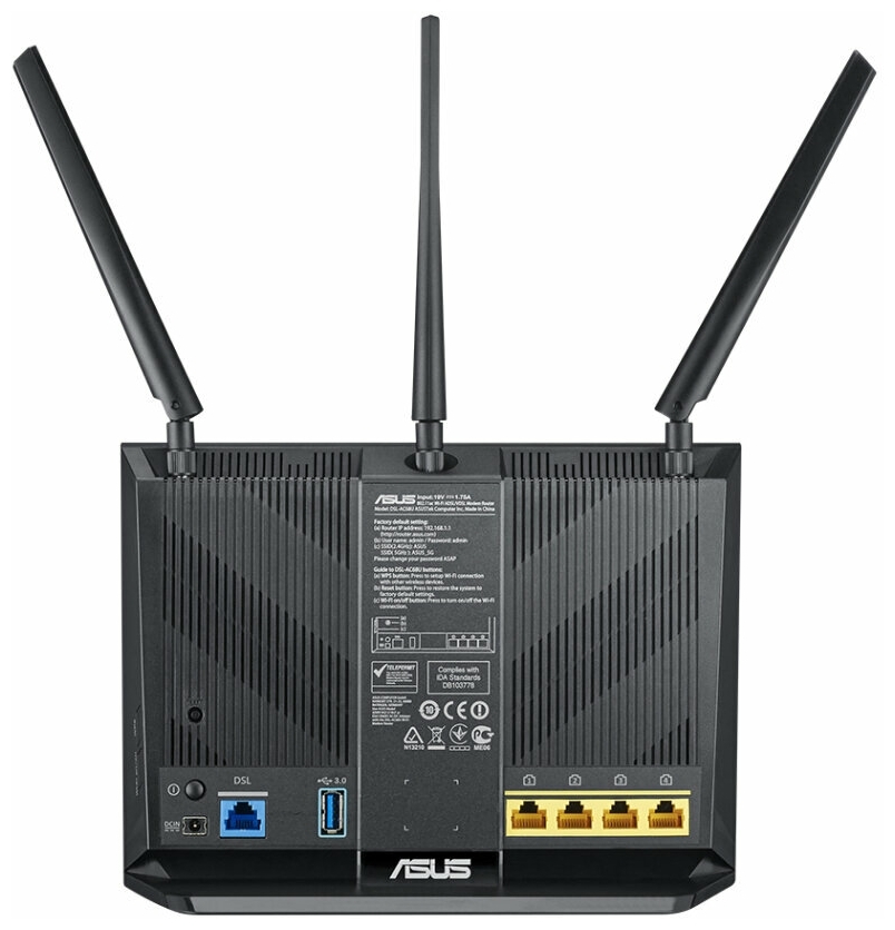 Фотография Маршрутизатор ASUS DSL-AC68U