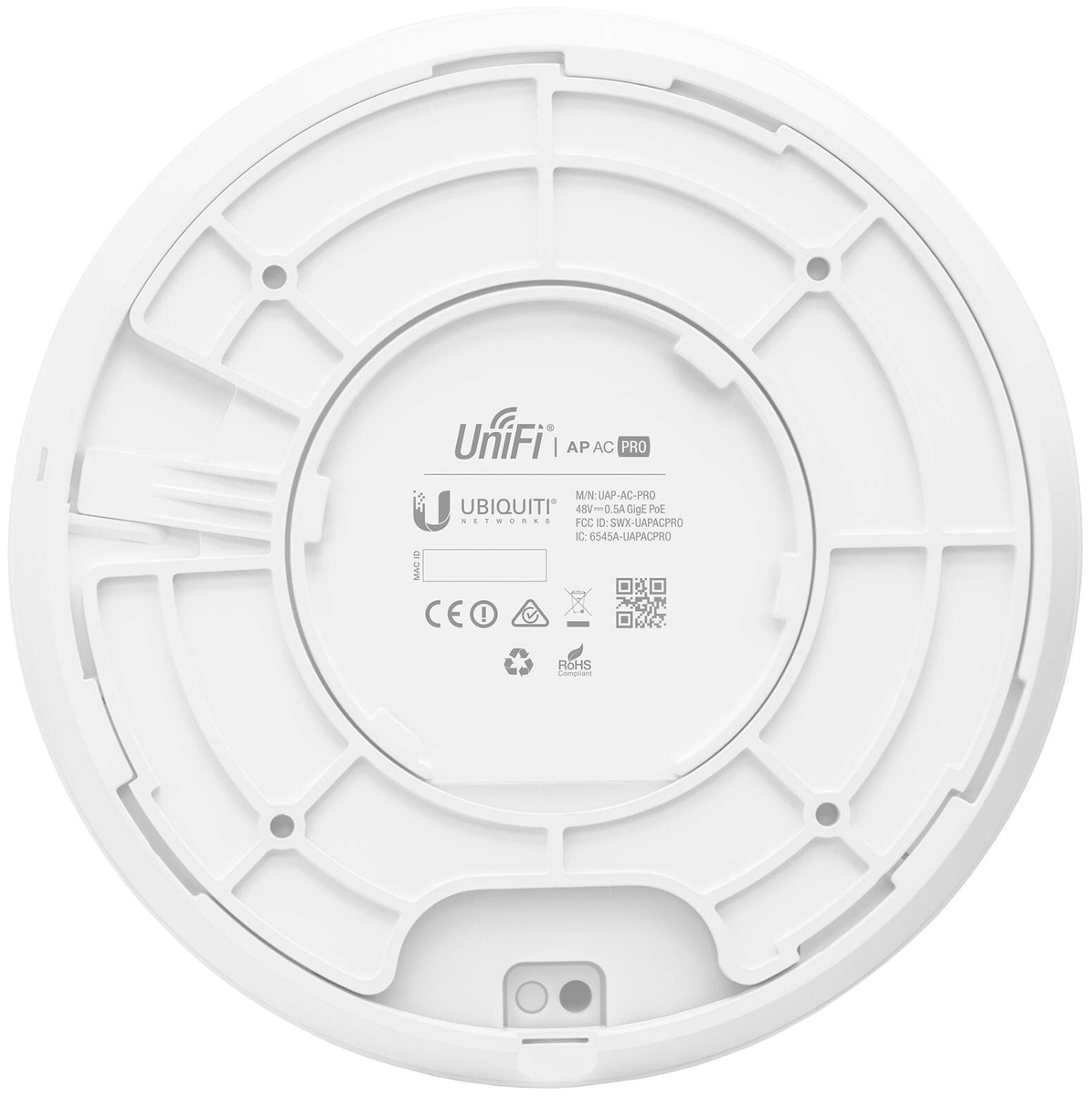 Картинка Точка доступа потолочная UBIQUITI UniFi UAP-AC-PRO