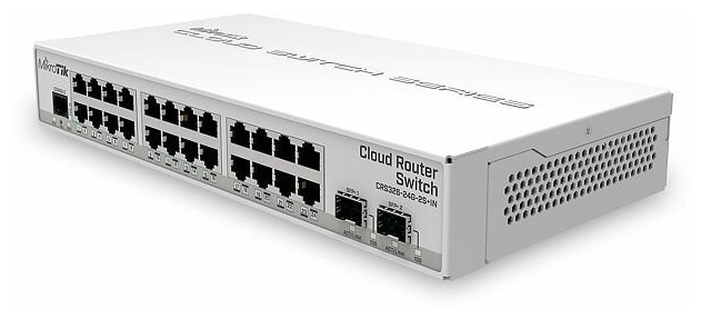 Фото Маршрутизатор MIKROTIK CRS326-24G-2S+IN rack