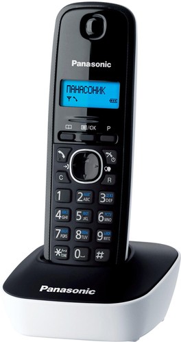 Радиотелефон PANASONIC KX-TG1611 (RUW) Белый