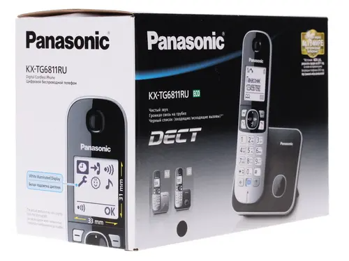 Радиотелефон PANASONIC KX-TG 6811 RUB заказать