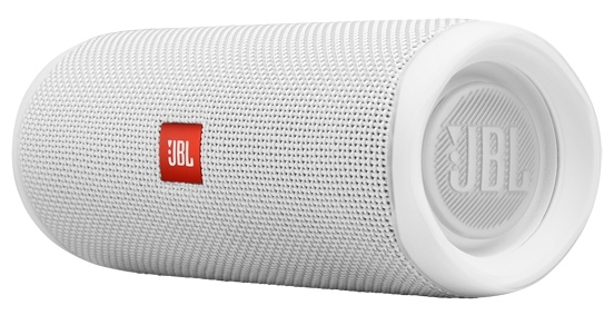 Фото Портативная акустика JBL Flip 5 White (JBLFLIP5WHT)