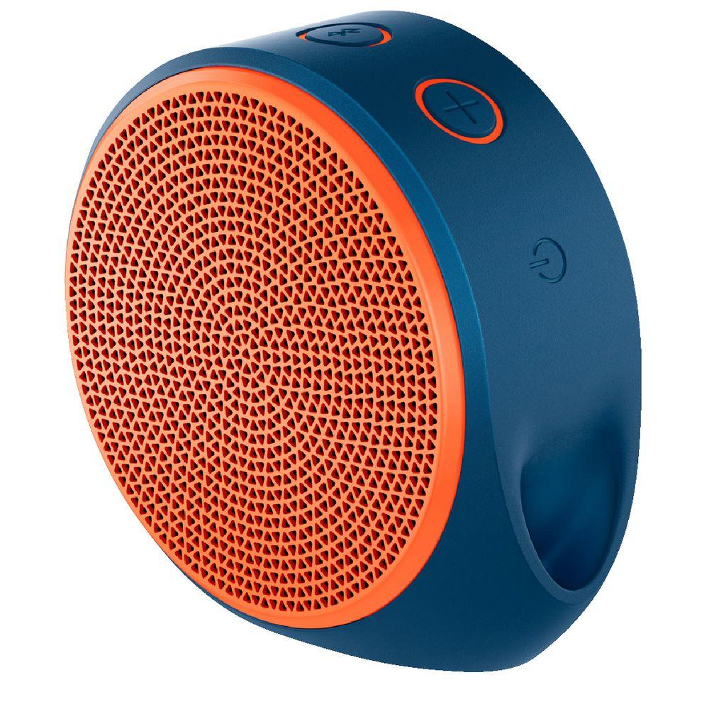 Портативная акустика LOGITECH X100 Blue-Orange (984-000365)