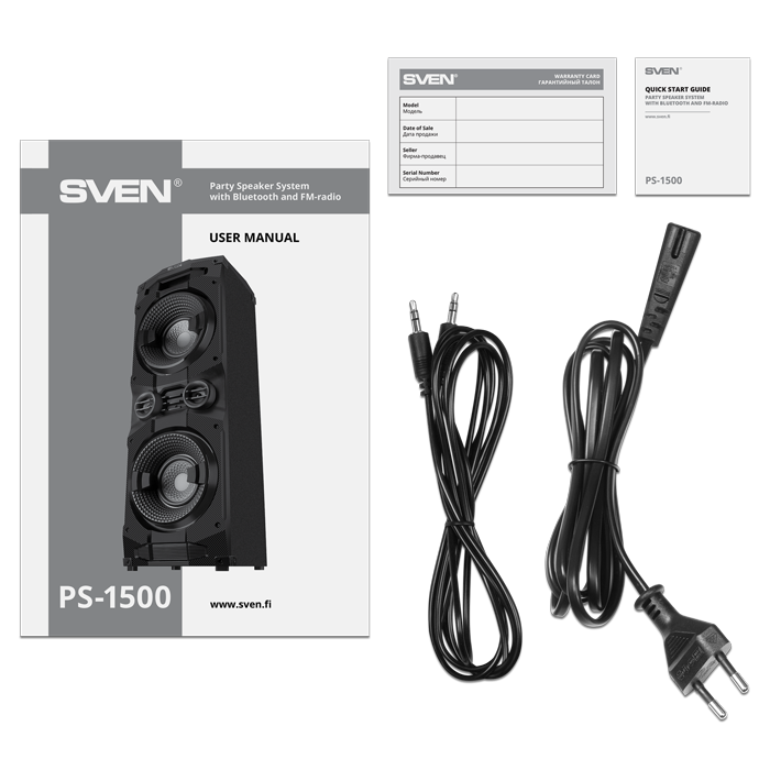 Купить Портативная акустика SVEN PS-1500 (SV-022020)