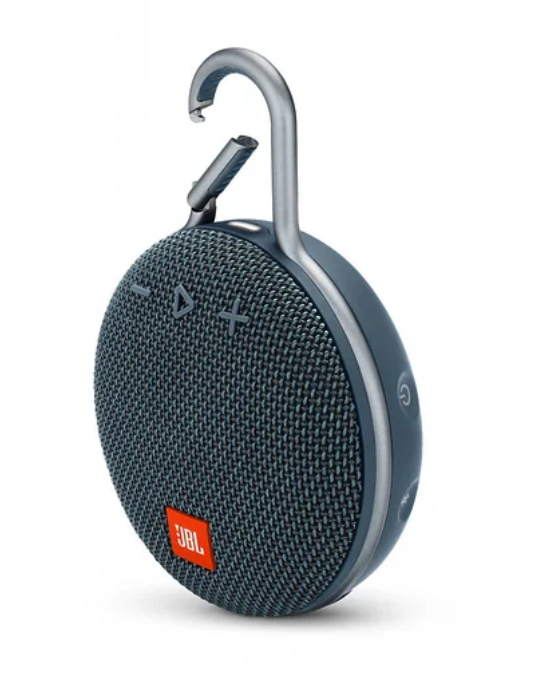 Фото Портативная акустика JBL Clip 3 Blue (JBLCLIP3BLU)