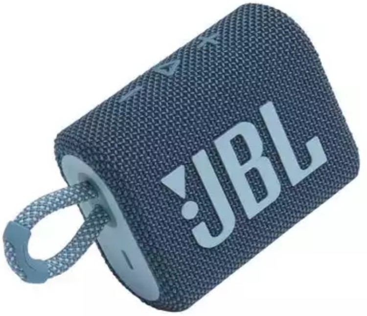 Фотография Портативная акустика JBL Go 3 (JBLGO3BLU)