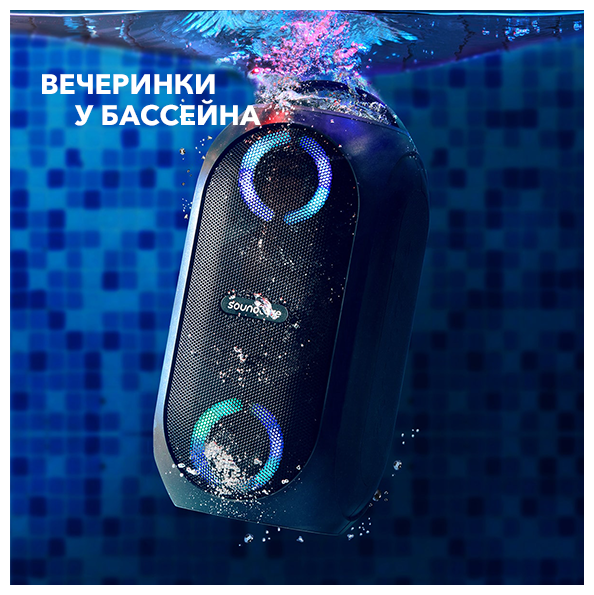 Фото Портативная акустика SOUNDCORE BT Rave PartyCast A3390 BK (SDC-A3390G12-BK)