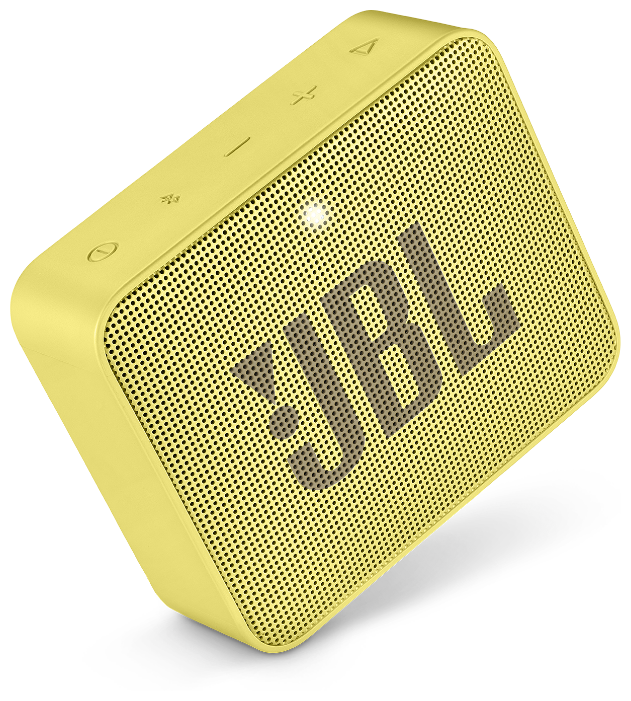 Картинка Портативная акустика JBL Go 2 Yellow (JBLGO2YEL)