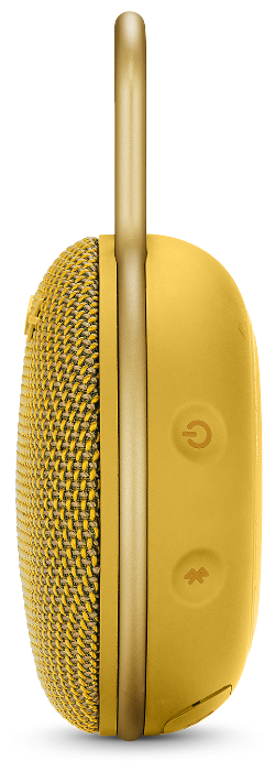 Картинка Портативная акустика JBL Clip 3 Yellow (JBLCLIP3YLW)