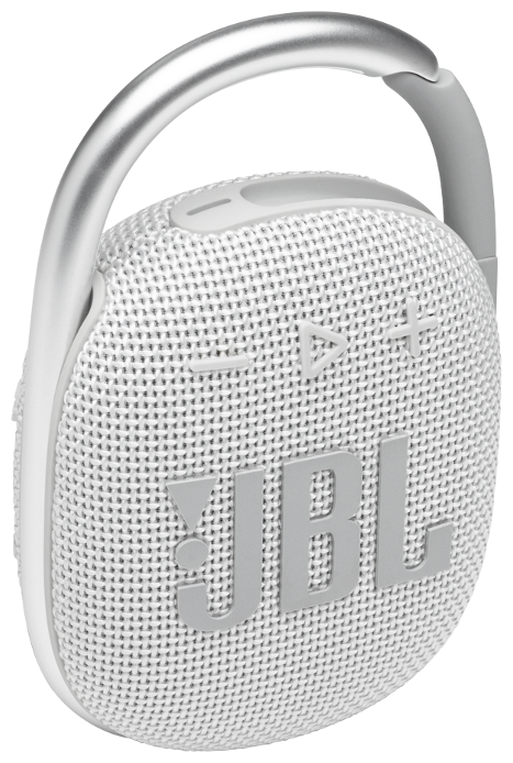 Фото Портативная акустика JBL Clip 4 White (JBLCLIP4WHT)