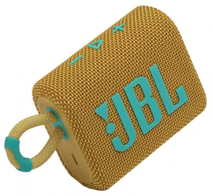 картинка Портативная акустика JBL Go 3 Yellow (JBLGO3YLW) от магазина 1.kz