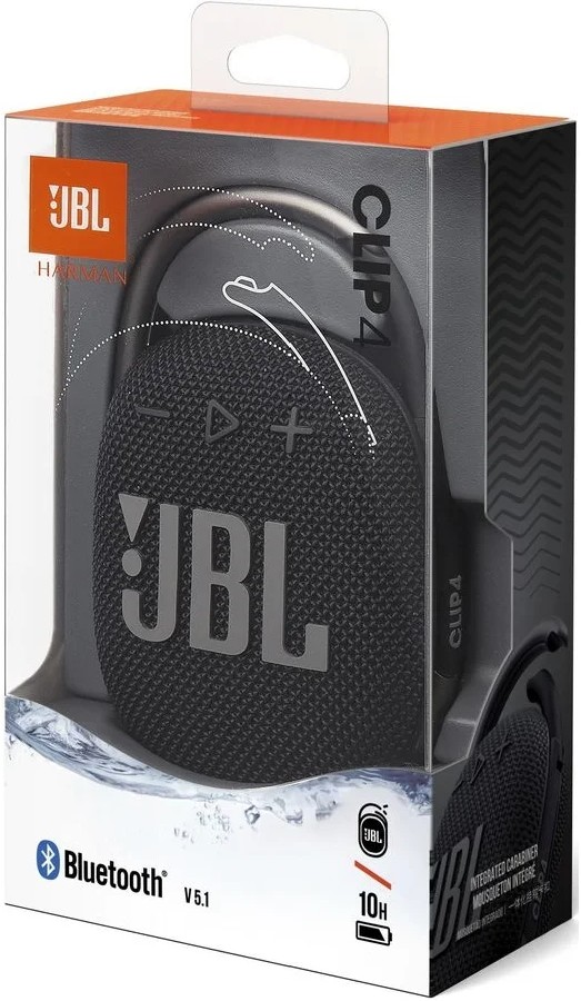 Портативная акустика JBL JBLCLIP4BLK заказать