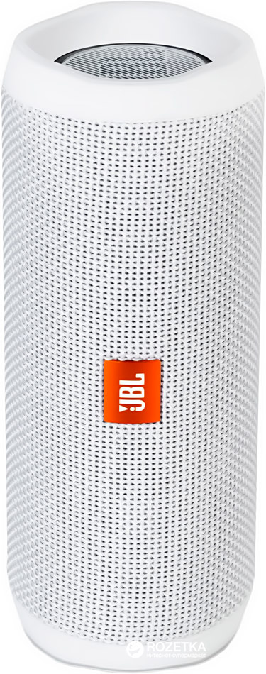 Фото Портативная акустика JBL Flip 4 White (JBLFLIP4WHT)