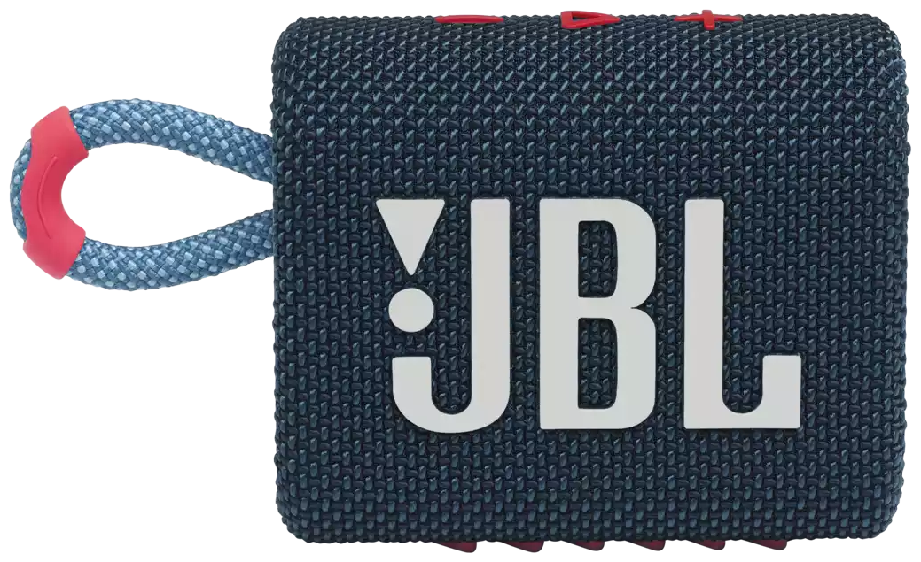 Фото Портативная акустика JBL Go 3 Blue (JBLGO3BLU)
