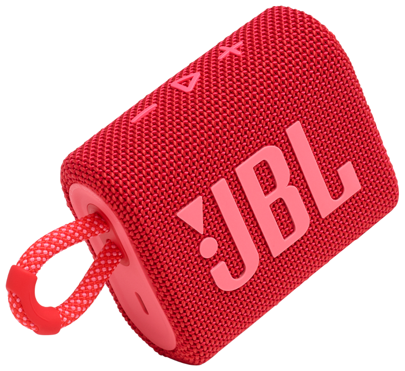 Фото Портативная акустика JBL Go 3 Red (JBLGO3RED)