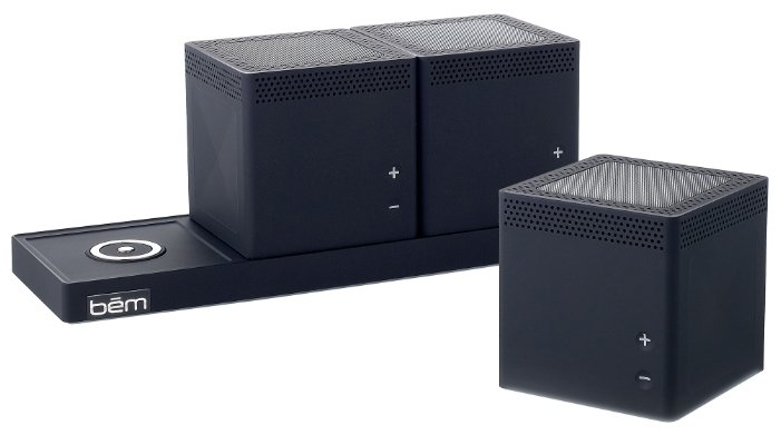 Фото Портативная акустика BEM speaker trio HL2002B Black