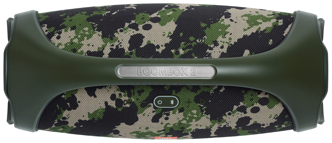 Картинка Портативная акустика JBL Boombox 2 Camo (JBLBOOMBOX2SQUADUK)