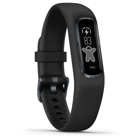 Фото Фитнес-браслет GARMIN Vivosmart 4 Black big size (010-01995-23)