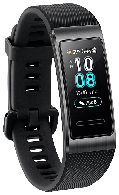 Фото Фитнес-браслет HUAWEI Band 3 Pro Black