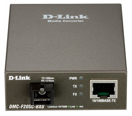 Фото Медиаконвертер D-LINK DMC-F20SC-BXU/A1A