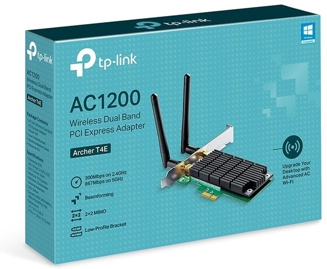 Фотография Адаптер TP-LINK Archer T4E AC1200