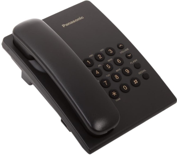 картинка Проводной телефон PANASONIC KX-TS2350 CAB от магазина 1.kz
