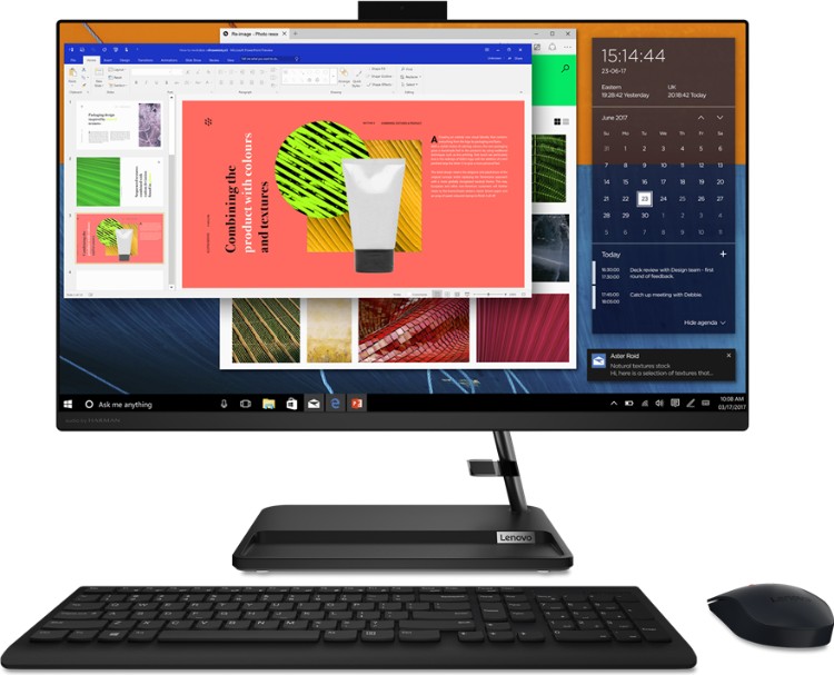 Моноблок LENOVO Ideacenter AIO3 27 FHD IPS AMD Ryzen™7 5700U/8Gb/SSD 512Gb/Win11/Black(F0FY00E5RU)