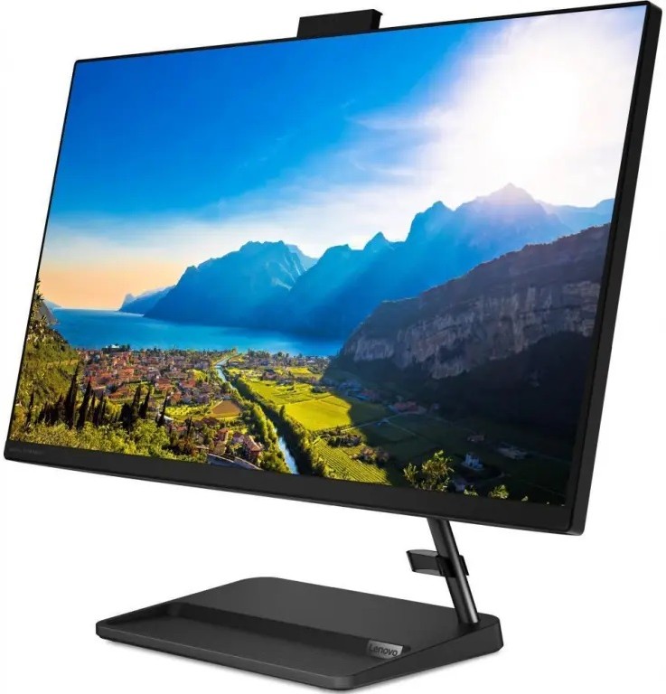 Фотография Моноблок LENOVO Ideacenter AIO3 27 FHD IPS AMD Ryzen™7 5700U/8Gb/SSD 512Gb/Win11/Black(F0FY00E5RU)