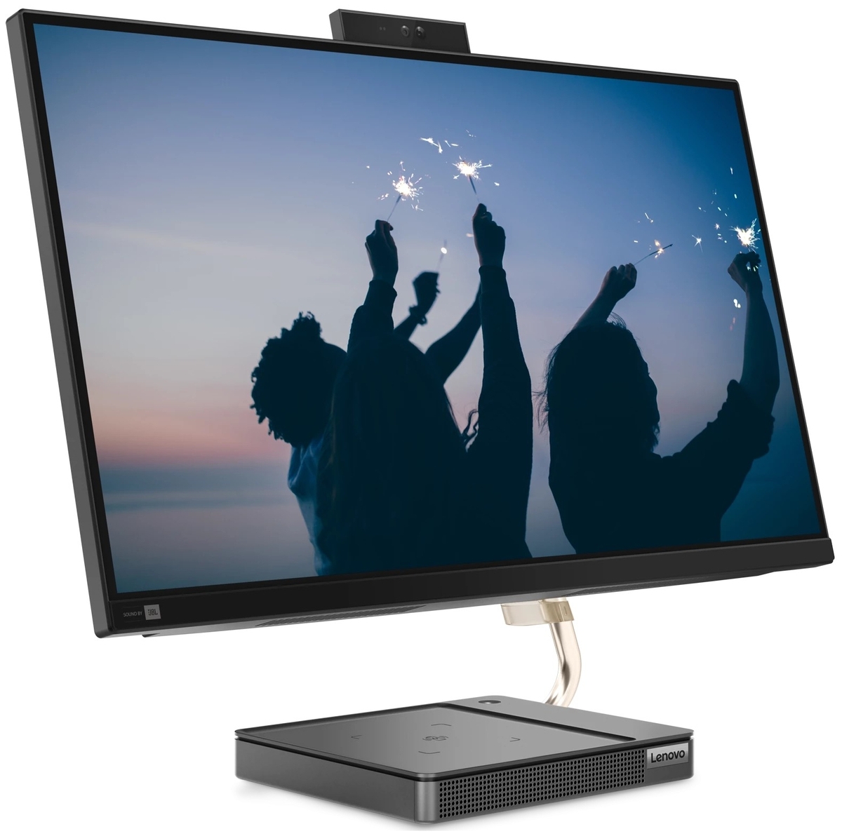 Картинка Моноблок LENOVO AIO5 23,8" FHD/i5-11400T/8Gb/512Gb/Dos (F0G3000RRK)