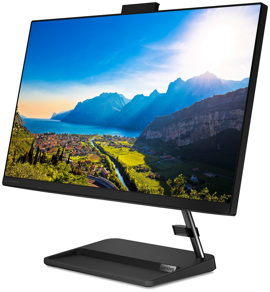 Фото Моноблок LENOVO AIO3 23,8'FHD/Ryzen 3-5300U/8Gb/256Gb/Dos (F0G100CCRK)