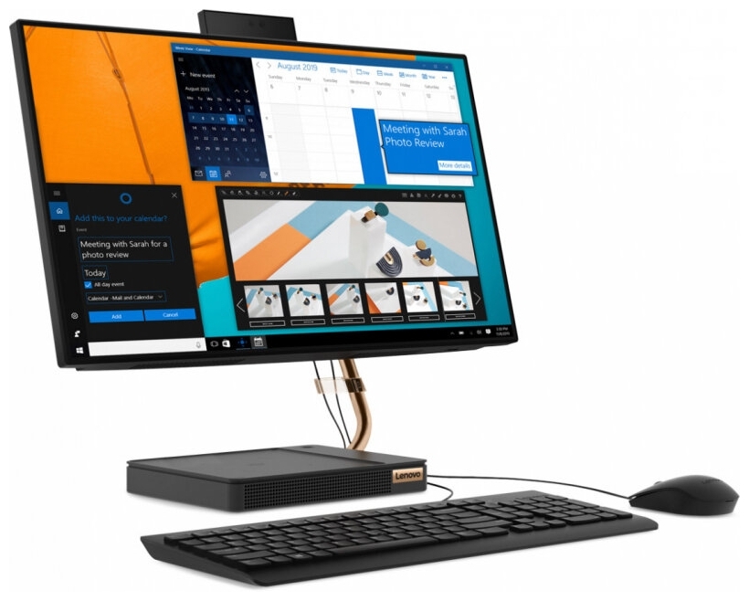 Фотография Моноблок LENOVO IdeaCentre AIO 5 27IMB05 (F0FA002ARK)