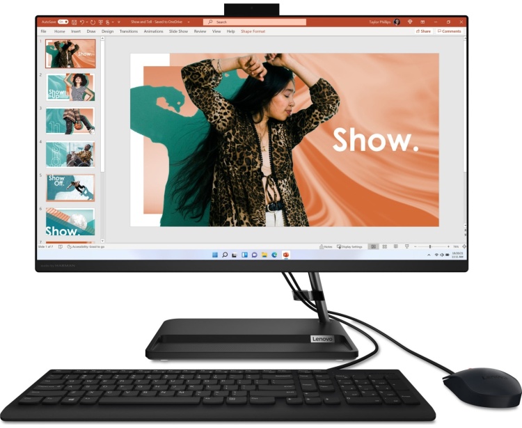 Фото Моноблок LENOVO IdeaCentre AIO 3 27IAP7 (F0GJ00V4RK)