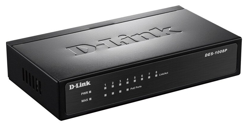 Коммутатор D-LINK DES-1008P/C1A