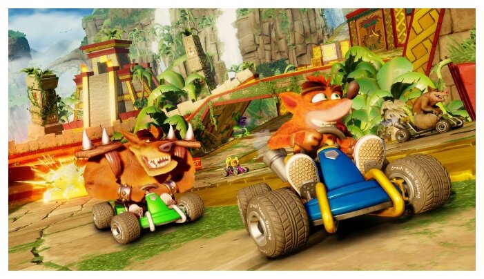 Картинка Игра для PS4 Crash Team Racing Nitro-Fueled