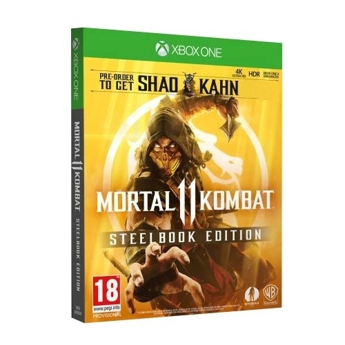 Фото Игра для PS4 Mortal Kombat 11 Steelbook Edition