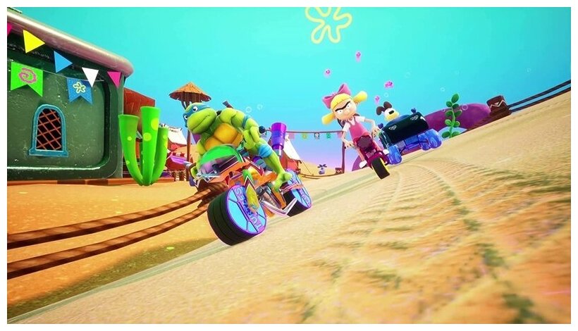 Фото Игра для PS4 Nickelodeon Kart Racers 3 Slime Speedway