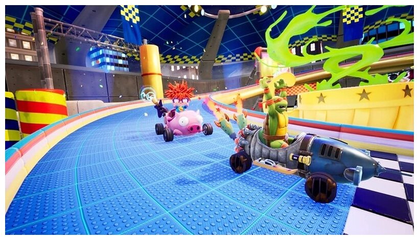 Цена Игра для PS4 Nickelodeon Kart Racers 3 Slime Speedway