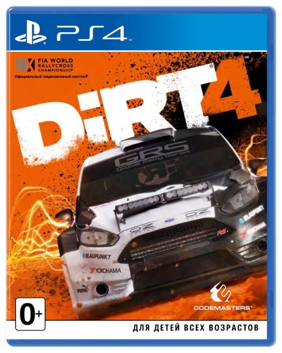 Игра для PS4 DiRT 4 Издание первого дня