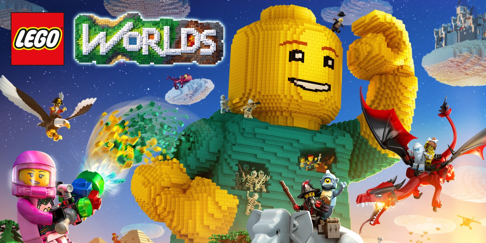 Игра для PS4 LEGO Worlds