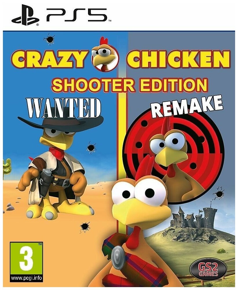 Фото Игра для PS5 Crazy Chicken Shooter Edition