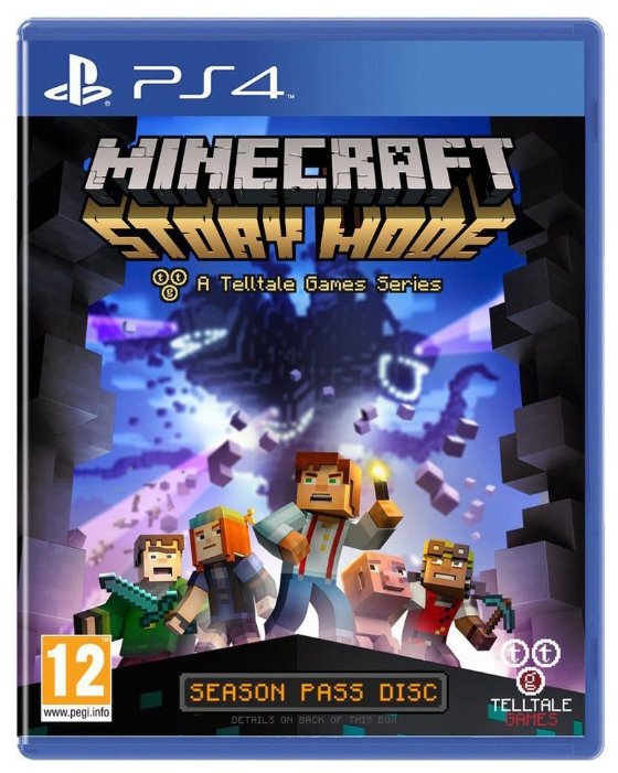 Игра для PS4 Minecraft Story Mode The Complete Adventure