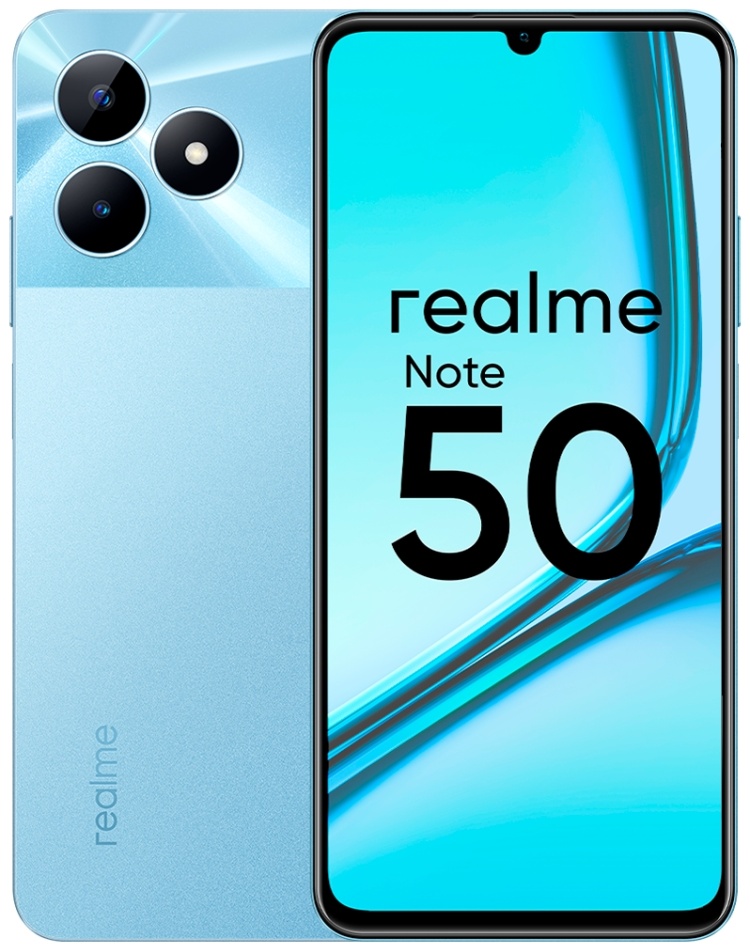Смартфон REALME Note 50 3/64Gb Blue +подарок Note 50 3/64Gb Blue Казахстан