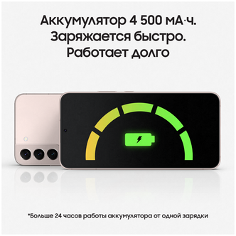 Смартфон SAMSUNG Galaxy S22 Plus 5G 128GB Pink Gold (SM-S906BIDDSKZ) Казахстан