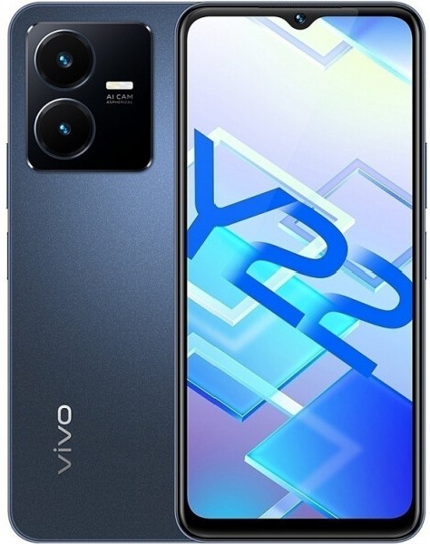 Смартфон VIVO Y22 64Gb Starlit Blue