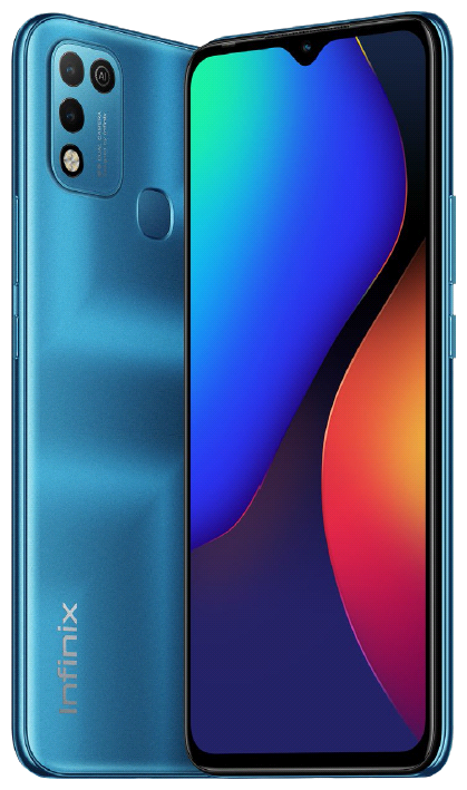 Цена Смартфон INFINIX HOT10 play 4/64Gb Blue (X688B)