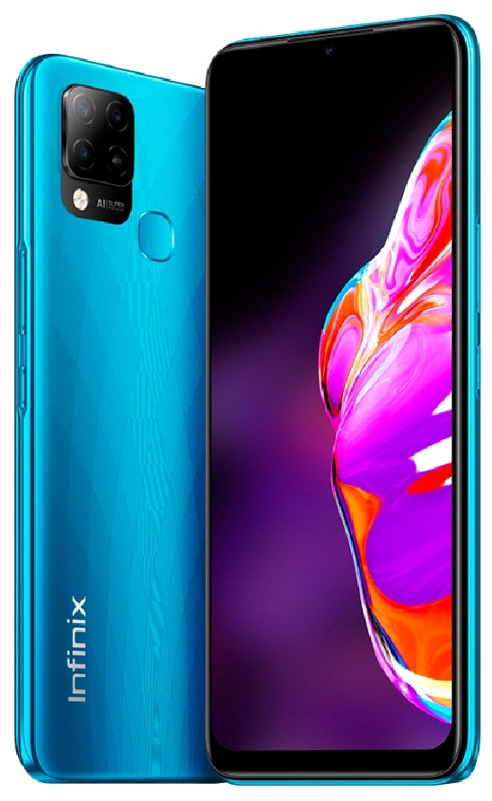 Смартфон INFINIX HOT10S 4/128Gb Blue