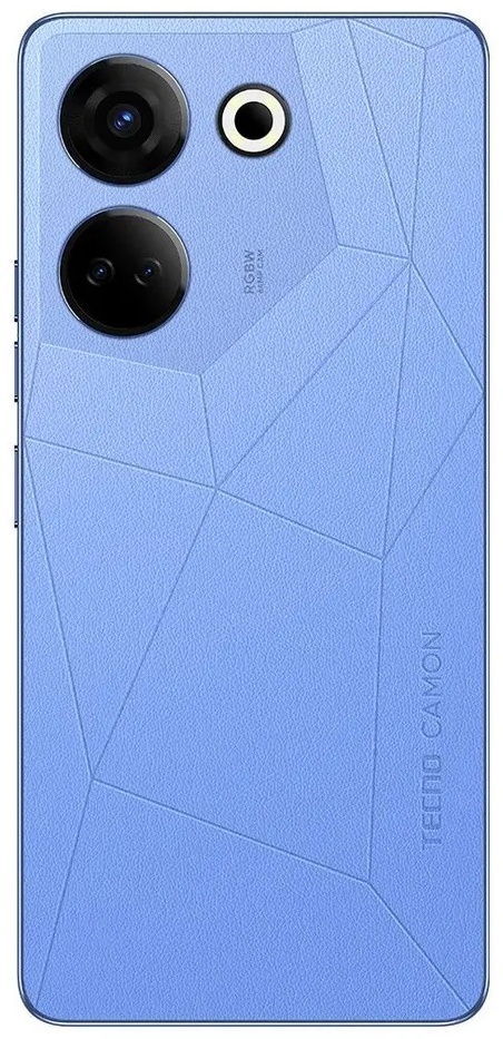 Картинка Смартфон TECNO Camon 20 Pro 8/256Gb Serenity Blue (TCN-CK7N.256.SEBL)