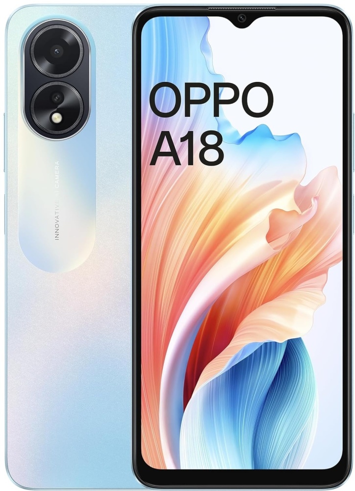 Смартфон OPPO A18 4/128Gb Glowing Blue