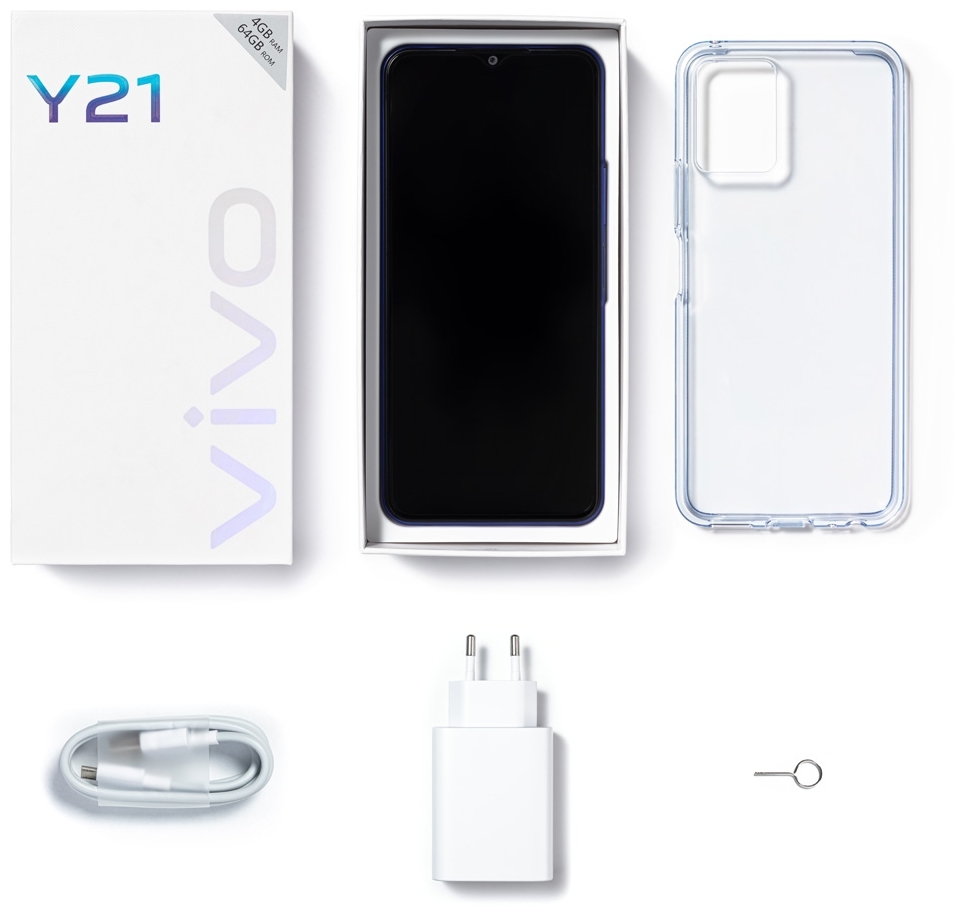 Цена Смартфон VIVO Y21 Metallic Blue